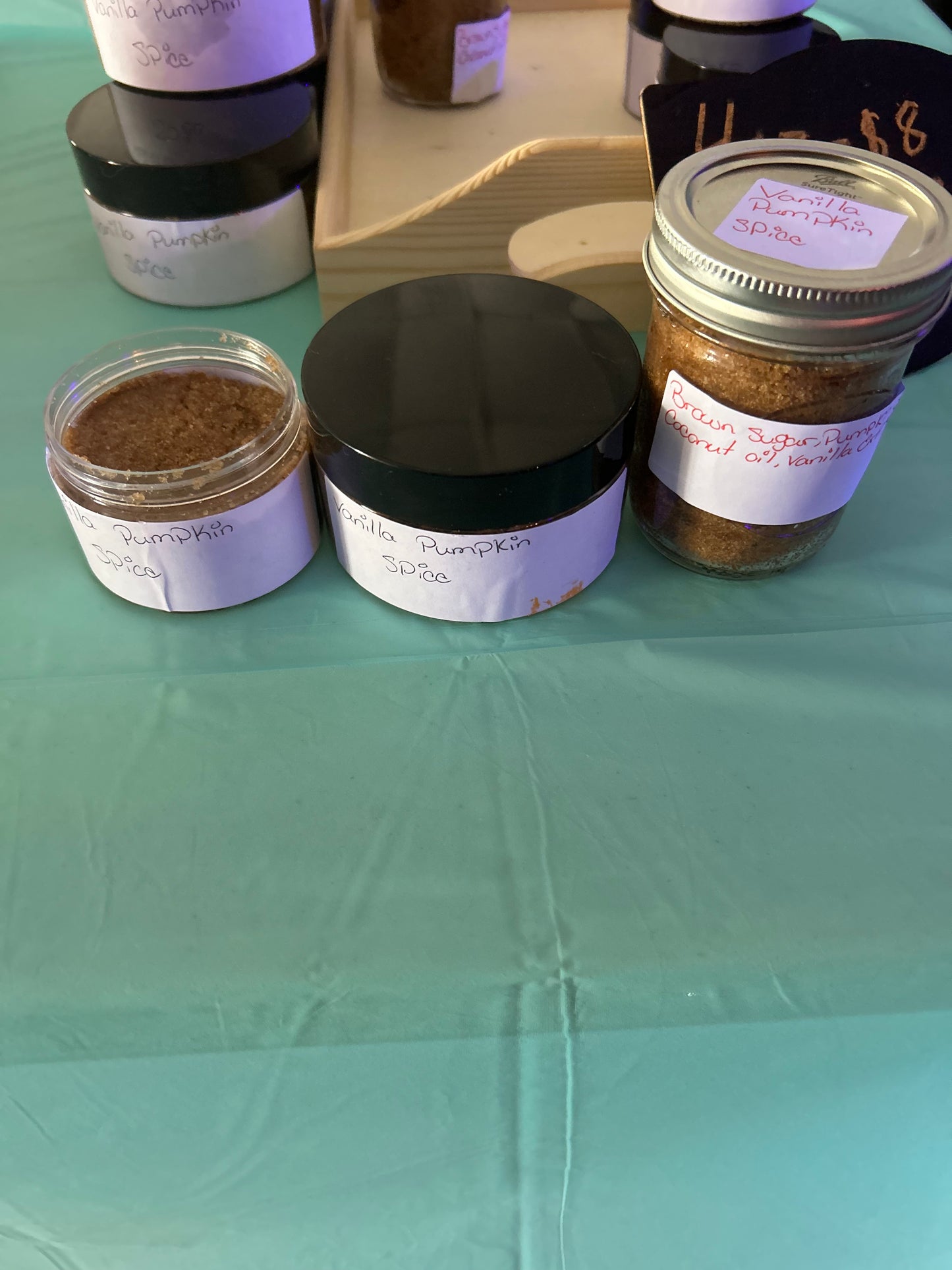 Vanilla Pumpkin Spice Body Scrubs